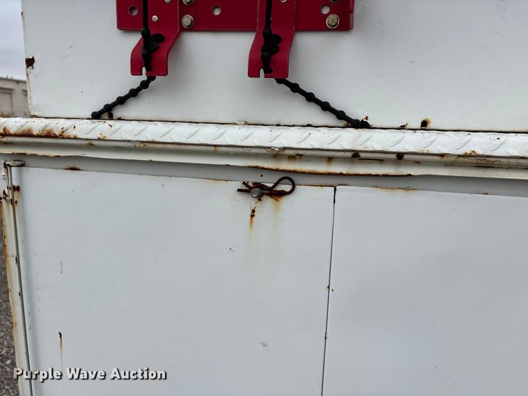 image for item EJ7764 Utility pickup truck bed with crane