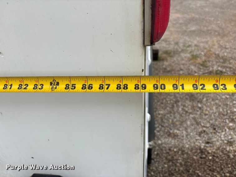 image for item EJ7764 Utility pickup truck bed with crane