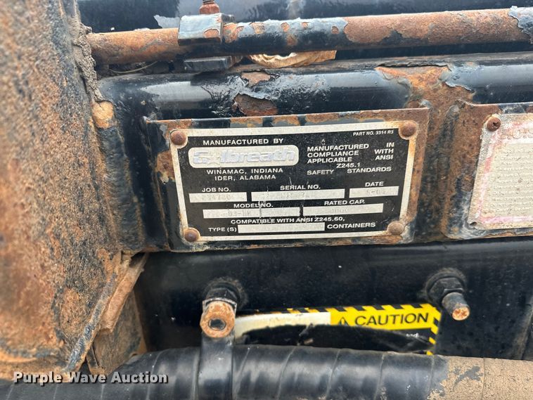 image for item EL0068 1995 Mack RD688S hook lift truck