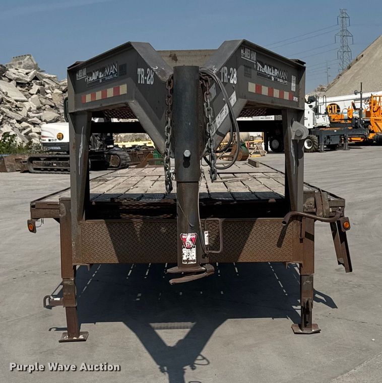 image for item EM2353 2006 Trailerman HHG8255R21 equipment trailer