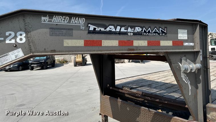 image for item EM2353 2006 Trailerman HHG8255R21 equipment trailer