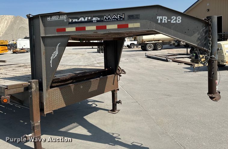 image for item EM2353 2006 Trailerman HHG8255R21 equipment trailer