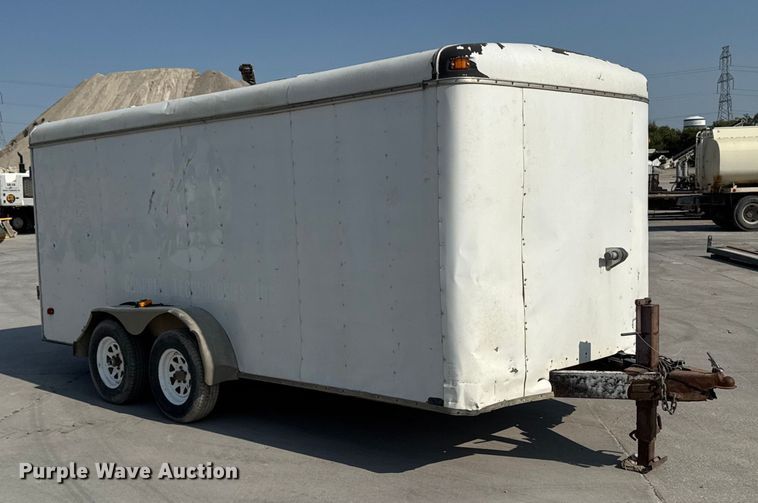 image for item EM2356 2001 United Express Line Inc enclosed cargo trailer