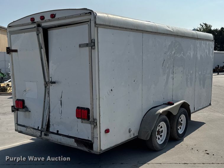 image for item EM2356 2001 United Express Line Inc enclosed cargo trailer