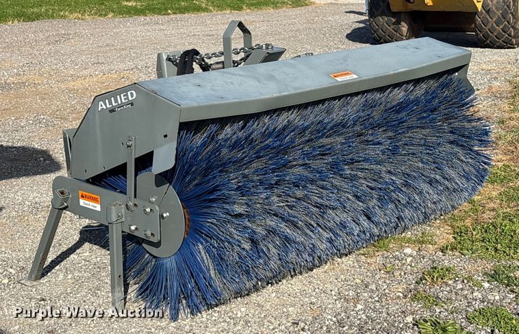 image for item EM6187 Allied  Farm King skid steer broom