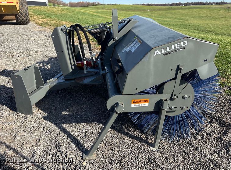 image for item EM6187 Allied  Farm King skid steer broom