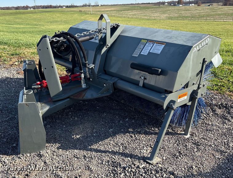 image for item EM6187 Allied  Farm King skid steer broom