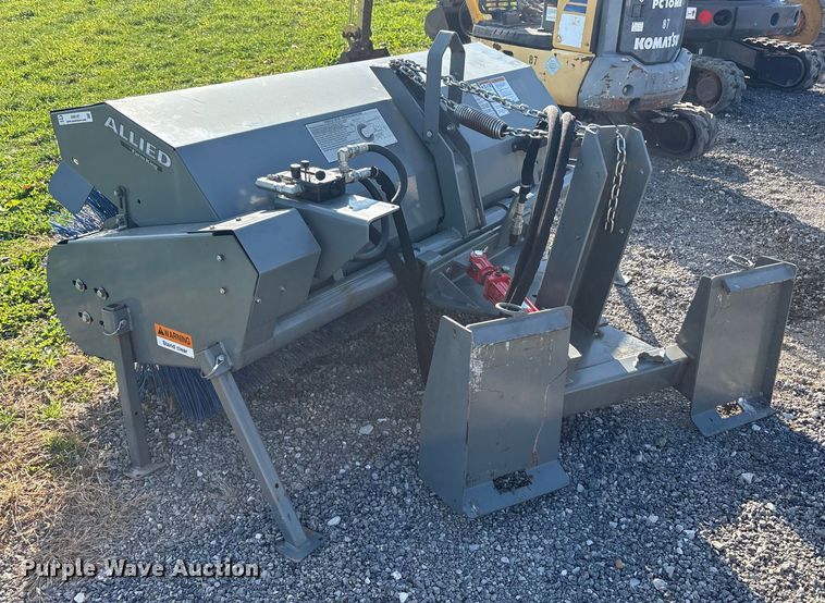 image for item EM6187 Allied  Farm King skid steer broom