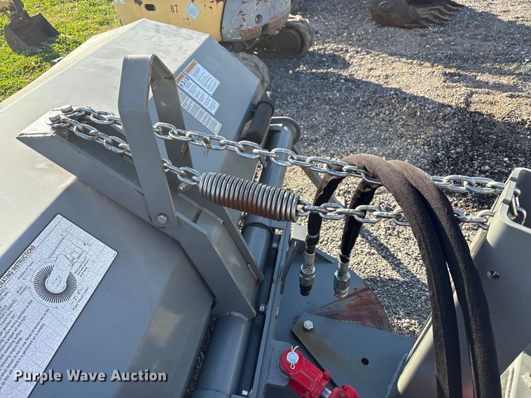 image for item EM6187 Allied  Farm King skid steer broom