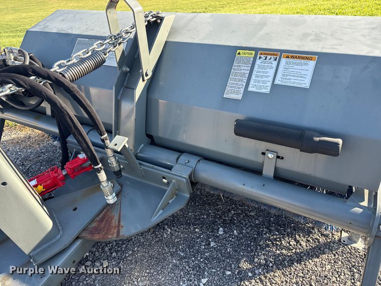 image for item EM6187 Allied  Farm King skid steer broom