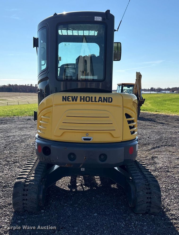 image for item EM6188 2019 New Holland E37C mini excavator