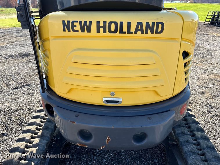 image for item EM6188 2019 New Holland E37C mini excavator