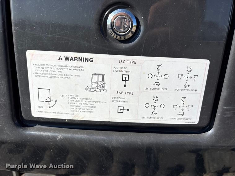 image for item EM6188 2019 New Holland E37C mini excavator