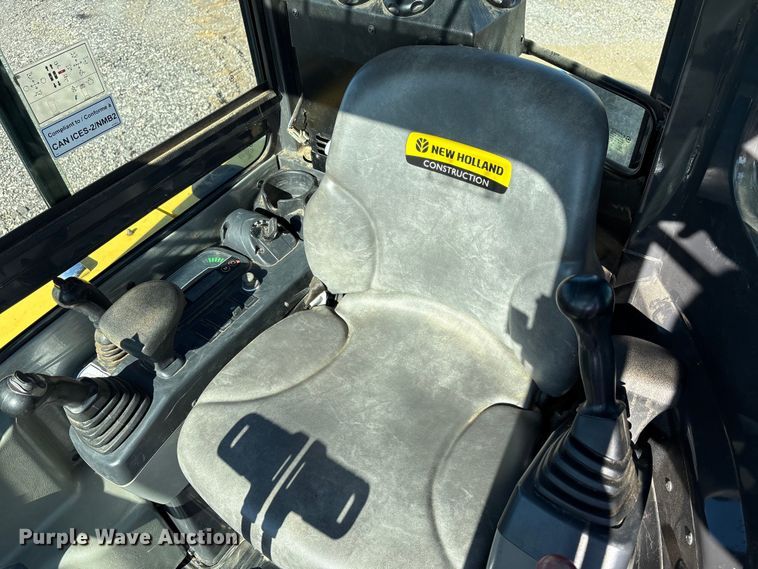 image for item EM6188 2019 New Holland E37C mini excavator