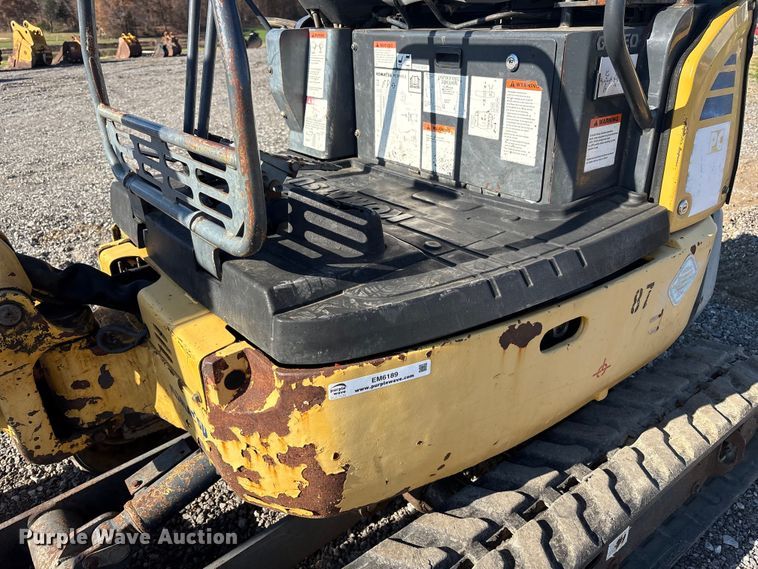 image for item EM6189 2008 Komatsu PC18MR-2 mini excavator