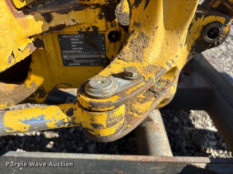 image for item EM6189 2008 Komatsu PC18MR-2 mini excavator