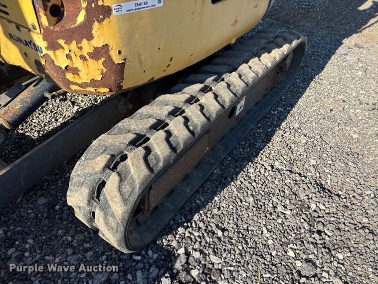 image for item EM6189 2008 Komatsu PC18MR-2 mini excavator