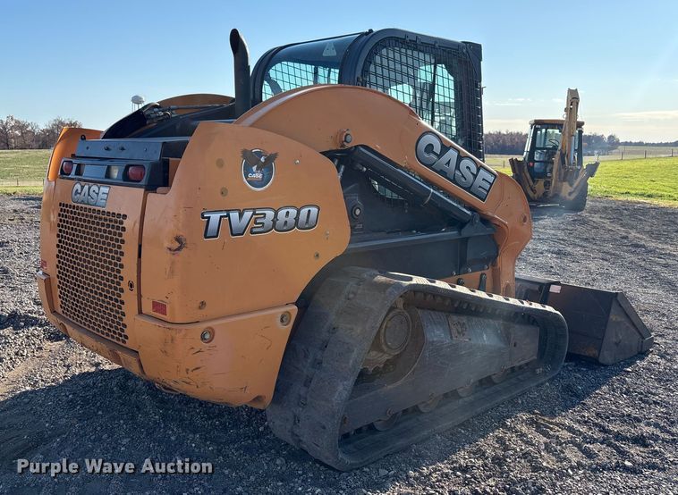 image for item EM6192 2014 Case TV380 tracked skid steer loader