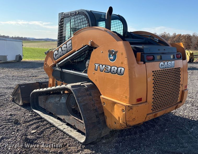 image for item EM6192 2014 Case TV380 tracked skid steer loader