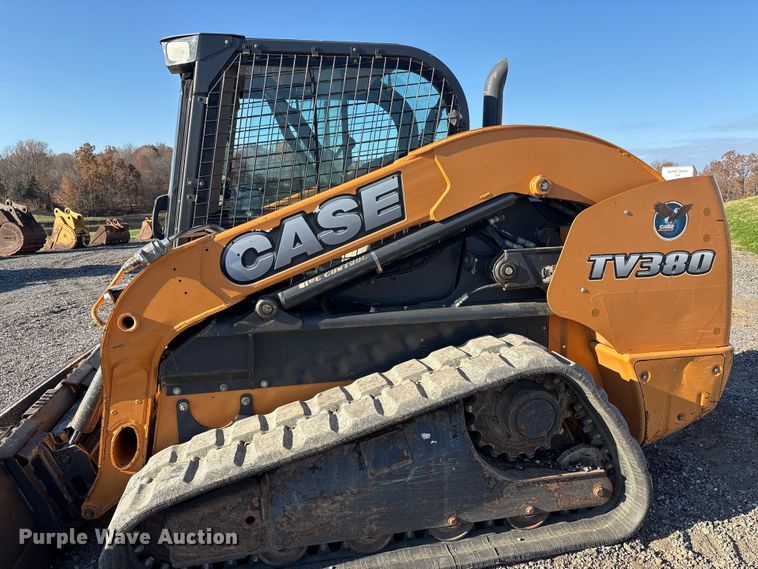 image for item EM6192 2014 Case TV380 tracked skid steer loader