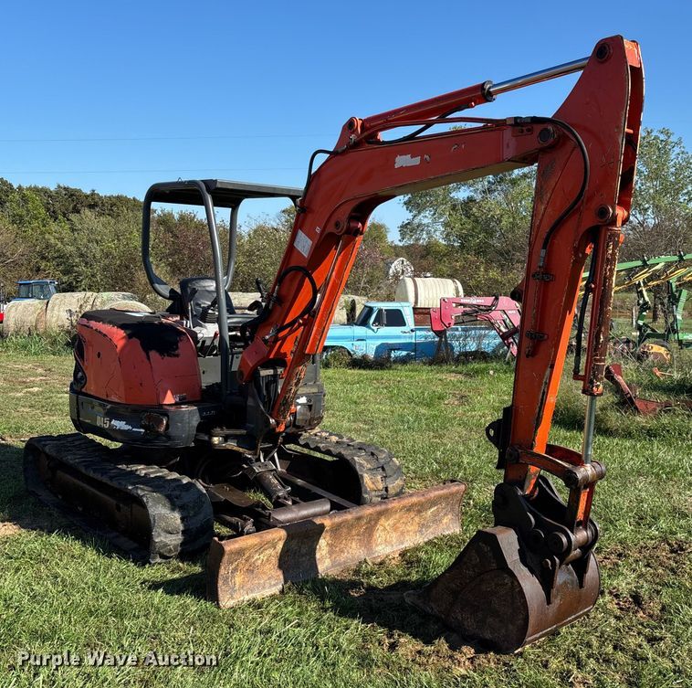 image for item EN5706 2006 Kubota U45 mini excavator