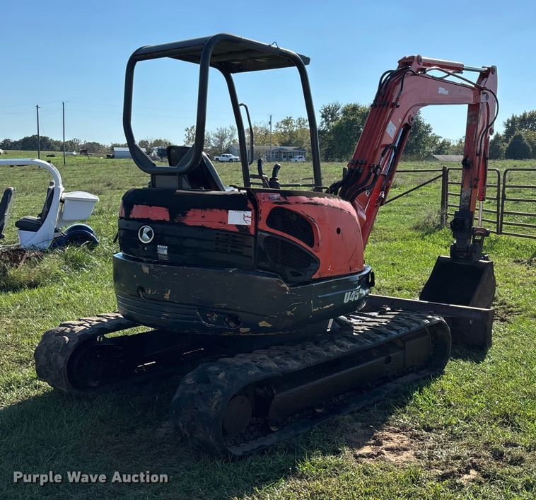 image for item EN5706 2006 Kubota U45 mini excavator