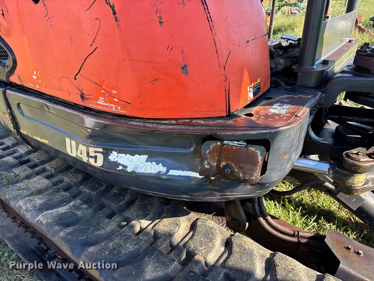 image for item EN5706 2006 Kubota U45 mini excavator