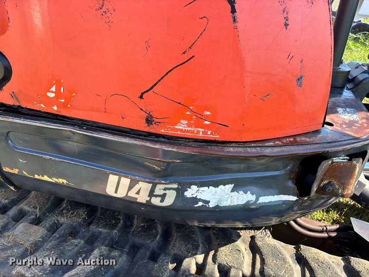 image for item EN5706 2006 Kubota U45 mini excavator