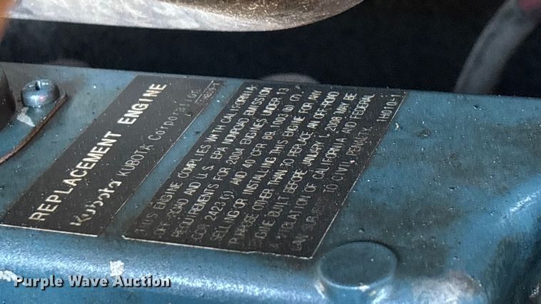 image for item EN5706 2006 Kubota U45 mini excavator