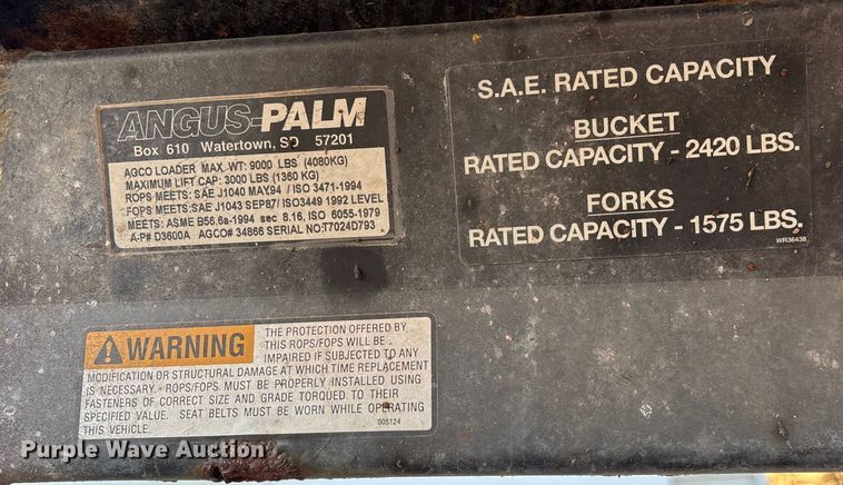 image for item EN5769 Willmar 4500 wheel loader