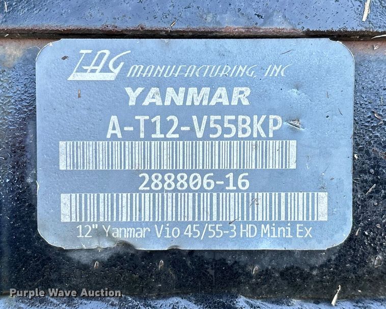 image for item EN5782 (5) TAG excavator buckets