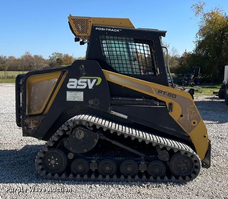 MINI CARGADOR SOBRE ORUGAS 2008 ASV PT80