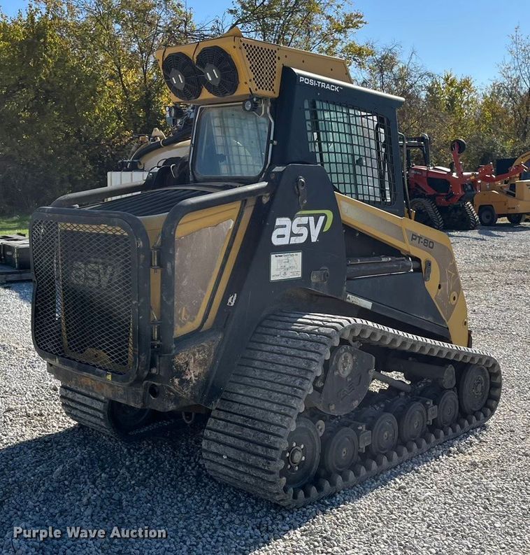 MINI CARGADOR SOBRE ORUGAS 2008 ASV PT80