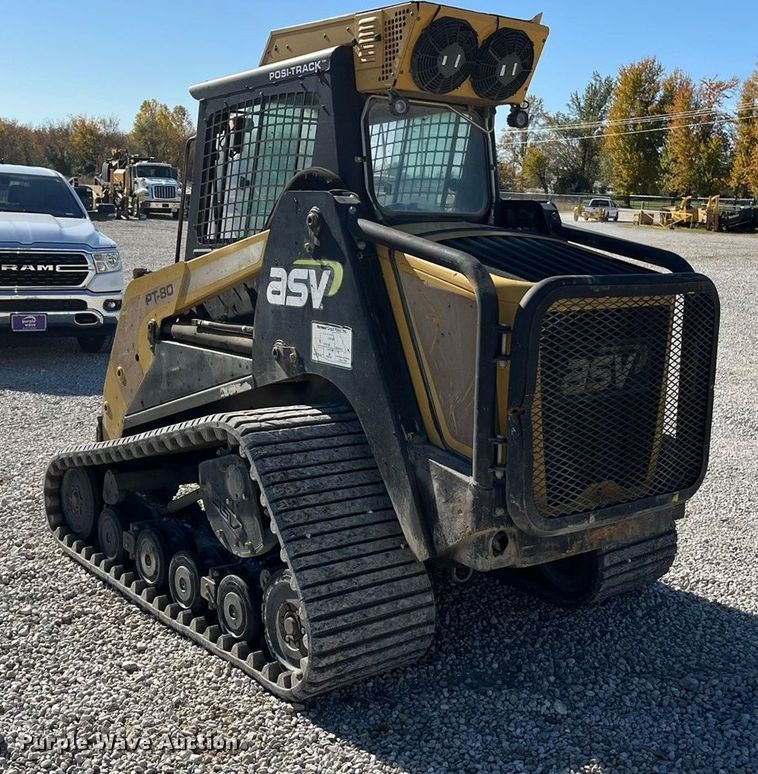 image for item EN5792 2008 ASV PT-80 tracked skid steer loader