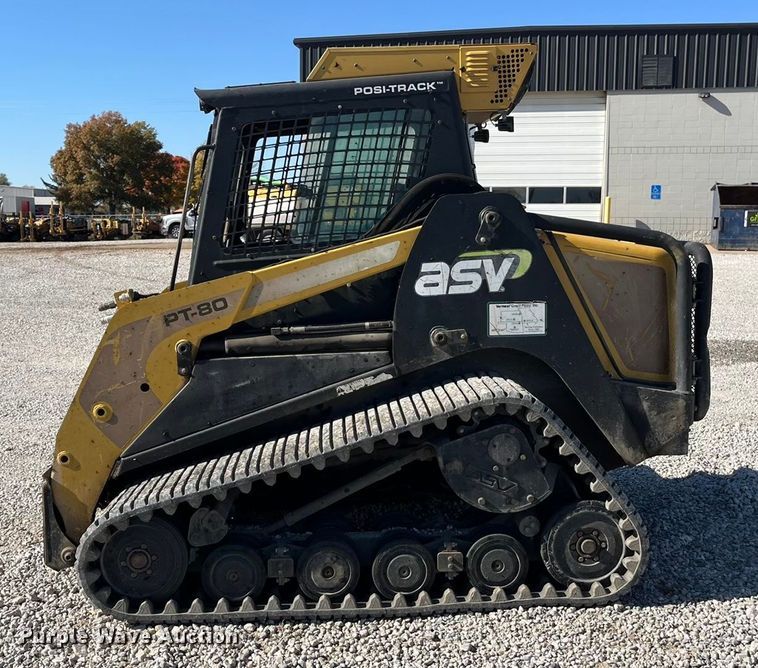 image for item EN5792 2008 ASV PT-80 tracked skid steer loader
