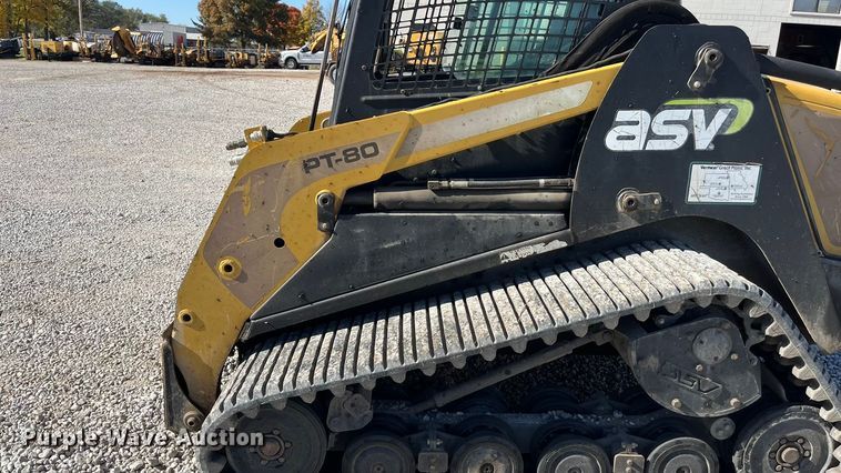 image for item EN5792 2008 ASV PT-80 tracked skid steer loader