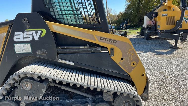 image for item EN5792 2008 ASV PT-80 tracked skid steer loader