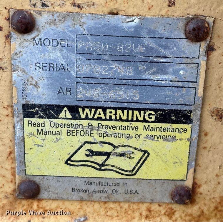 image for item EN5799 Paccar PA50-82VE winch