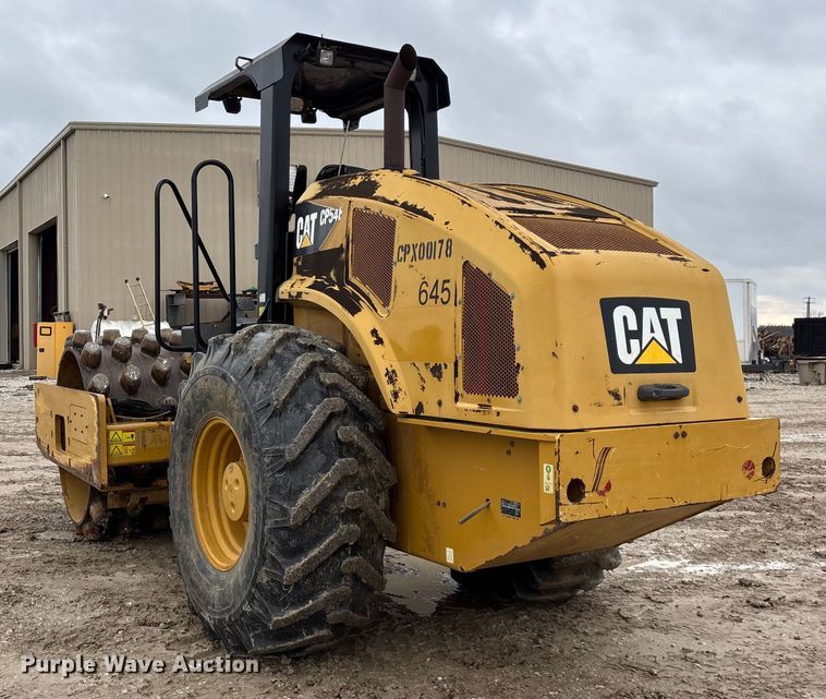 image for item EN5844 2015 Caterpillar CP54B single drum roller