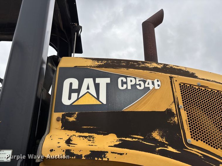 image for item EN5844 2015 Caterpillar CP54B single drum roller