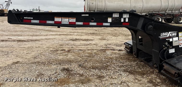 image for item EN5849 2021 Load King 503/554 SSSF lowboy equipment trailer