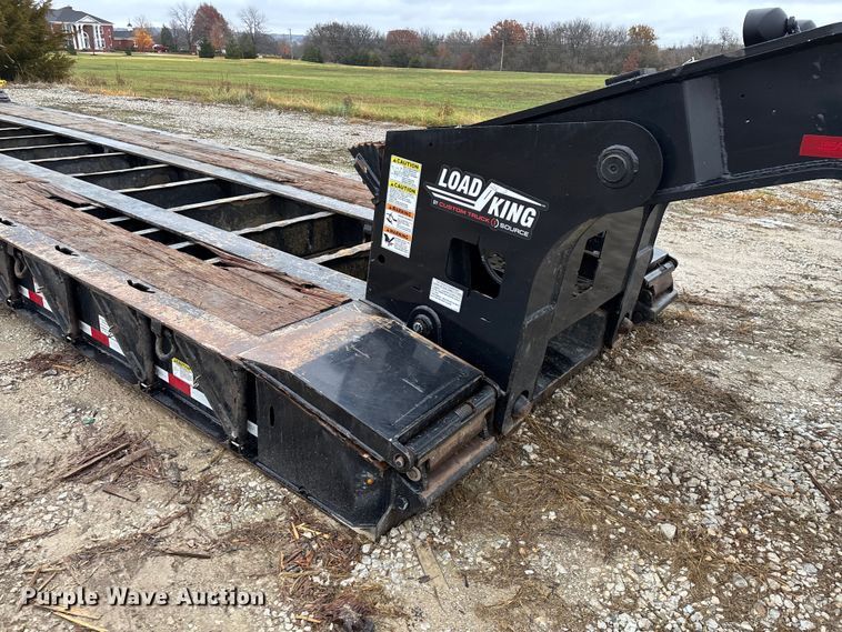 image for item EN5849 2021 Load King 503/554 SSSF lowboy equipment trailer