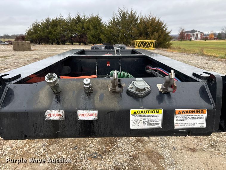 image for item EN5849 2021 Load King 503/554 SSSF lowboy equipment trailer