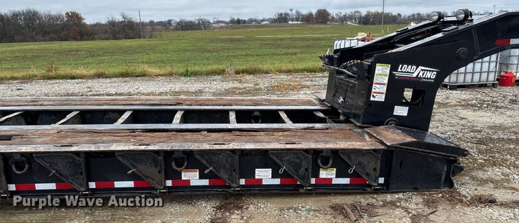 image for item EN5849 2021 Load King 503/554 SSSF lowboy equipment trailer