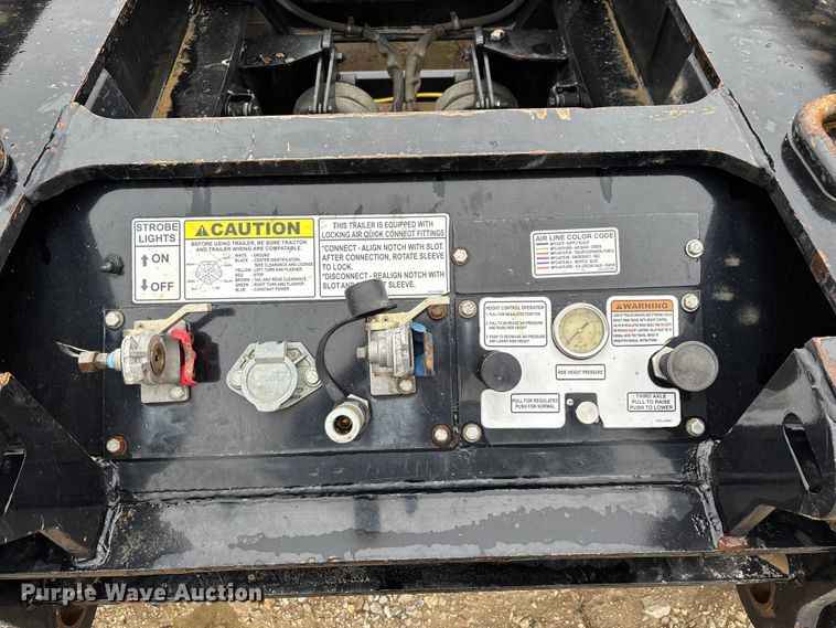 image for item EN5849 2021 Load King 503/554 SSSF lowboy equipment trailer