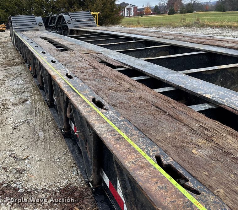 image for item EN5849 2021 Load King 503/554 SSSF lowboy equipment trailer