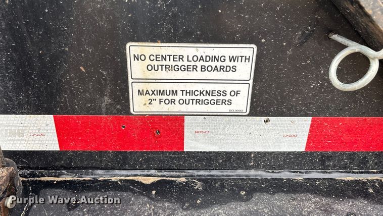 image for item EN5849 2021 Load King 503/554 SSSF lowboy equipment trailer