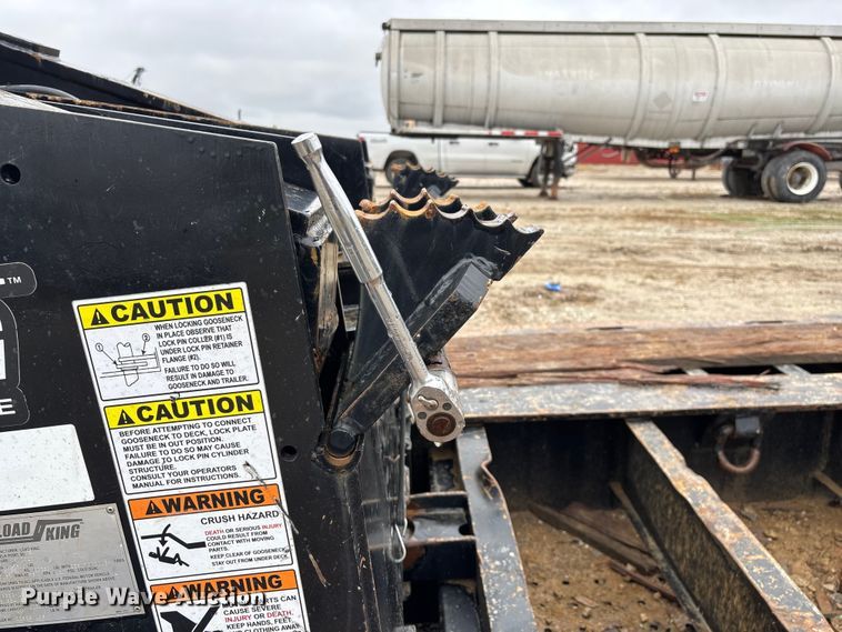 image for item EN5849 2021 Load King 503/554 SSSF lowboy equipment trailer