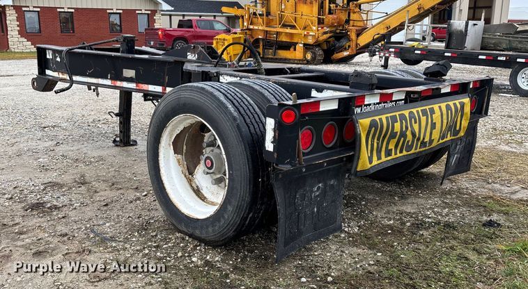 image for item EN5852 2008 Load King FL 201 SF booster axle 