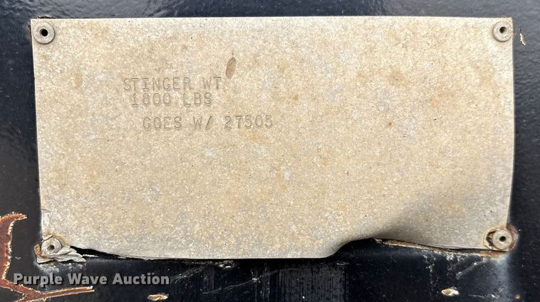 image for item EN5852 2008 Load King FL 201 SF booster axle 